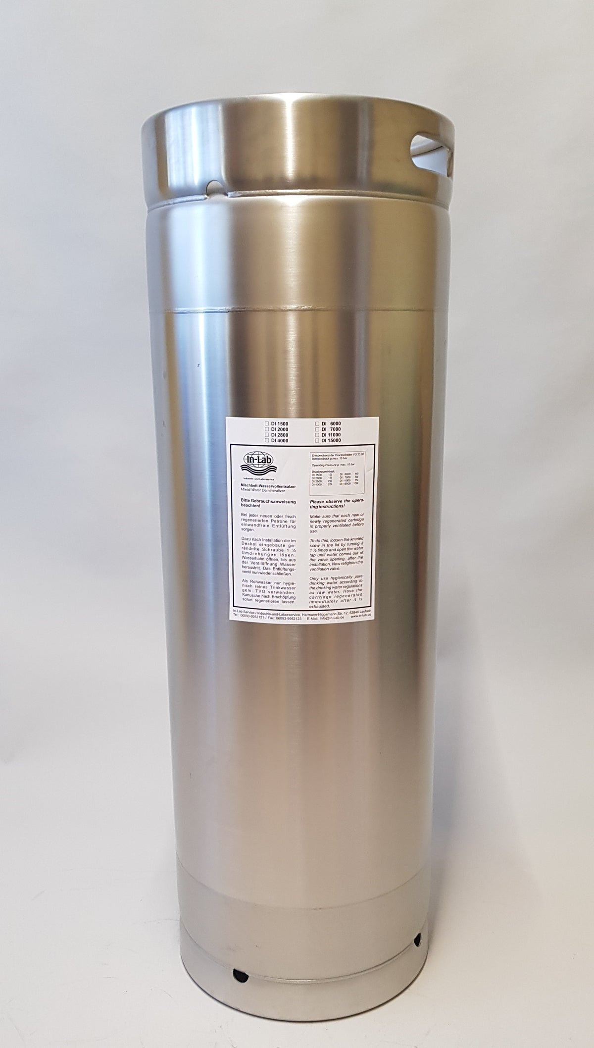 Vollentsalzungspatrone Typ 15000